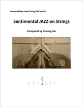 Sentimental Jazz on Strings Orchestra sheet music cover